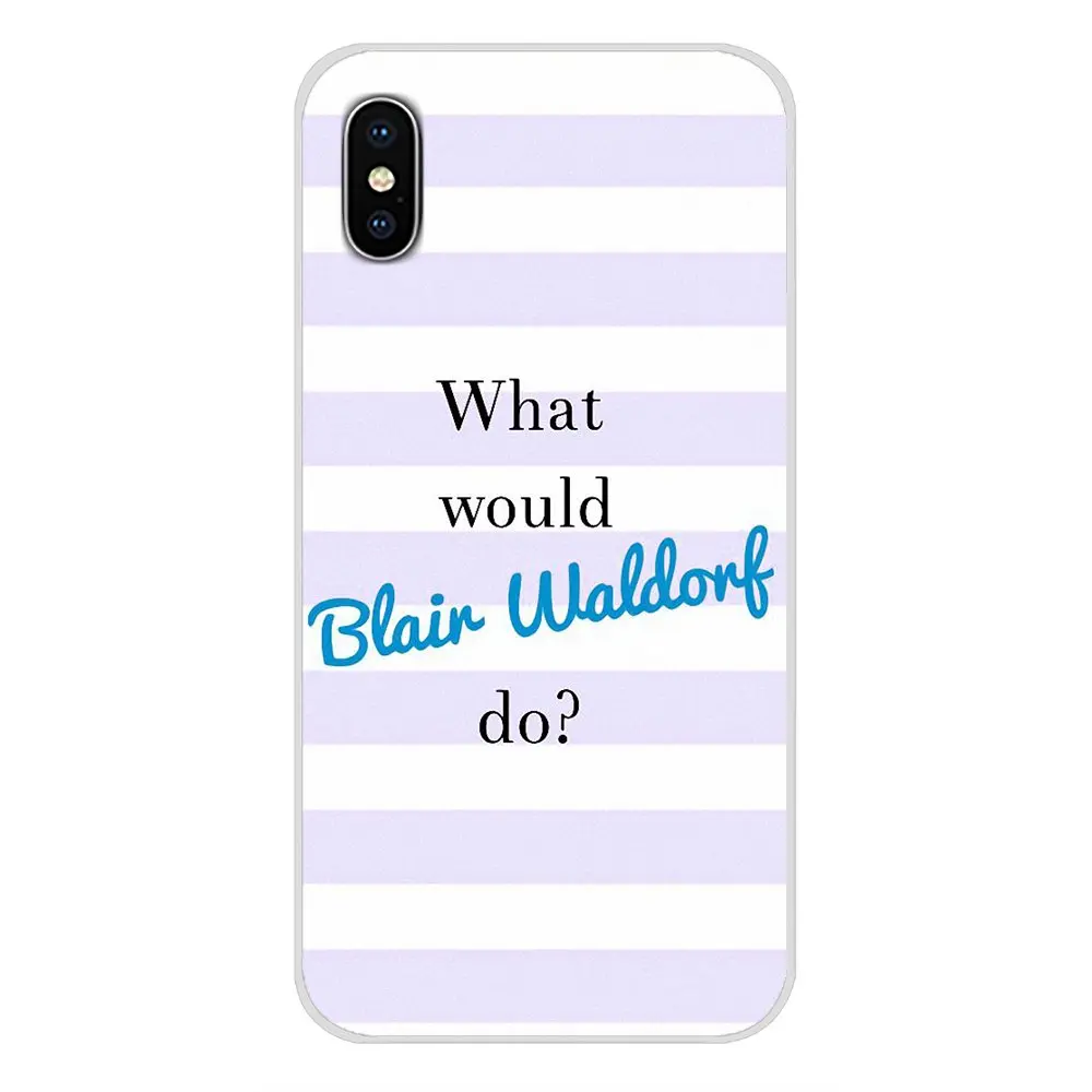 Аксессуары чехлы для телефонов Samsung Galaxy A3 A5 A7 A9 A8 Star A6 Plus 2018 2015 2016 2017 Gossip Girl Blair и