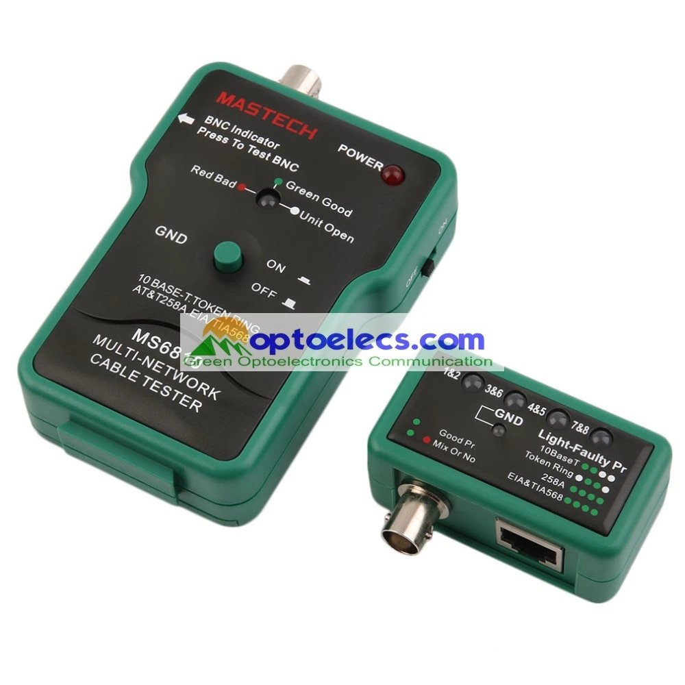 Бесплатная доставка MASTECH бренд MS6810 мульти сетевой кабельный тестер| |