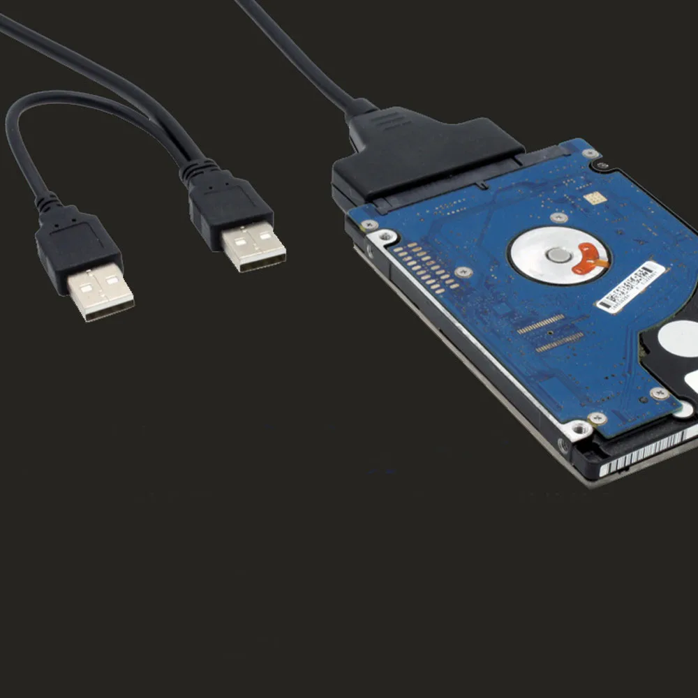 1 шт. свинцовый кабель Компьютерные разъемы HDD SSD адаптер USB на SATA конвертера 7 + 22 Pin