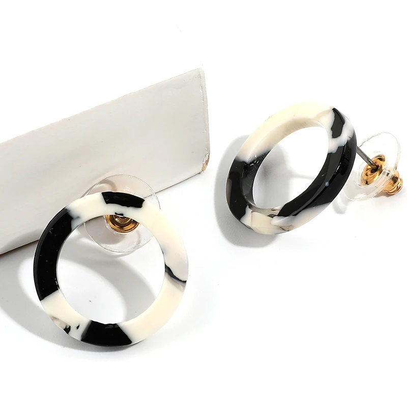 Серьги гвоздики в виде коровы женские трендовые Элегантные дизайнерские