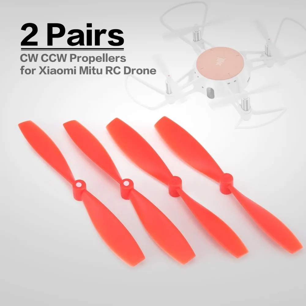 2 Pairs CW CCW Propellers Mini Props Blades Spare Parts Accessories for Xiaomi Mitu RC FPV Drone Quadcopter Aircraft UVA | Электроника