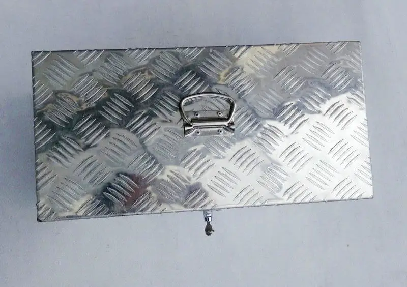 Алюминиевый ящик для хранения инструментов 23 &quotx 11&quot x 10 &quot багажника грузовик