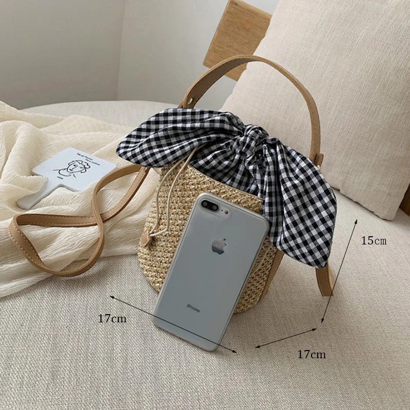 XMESSUN 2021 Новая летняя соломенная сумка-мешок женская модная сумка-мессенджер