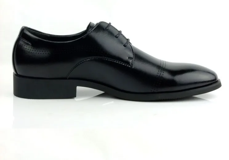 Free Shipping Italian Leather Shoes Authentic Men Business Suits Recreational Shoe Breathable | Обувь