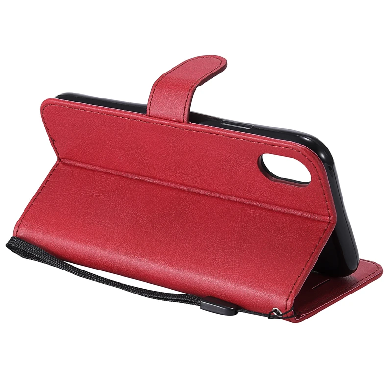 Filp ретро PU кожа + силиконовый чехол-кошелек чехол для iphone XR телефона - купить по