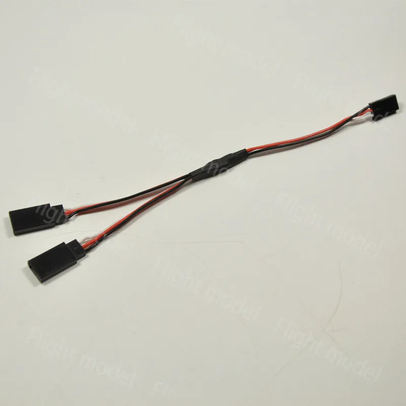 2 шт. 150 мм Y образный Удлинитель для кабеля фотоаппарата|servo extension cable|servo cablerc cable |
