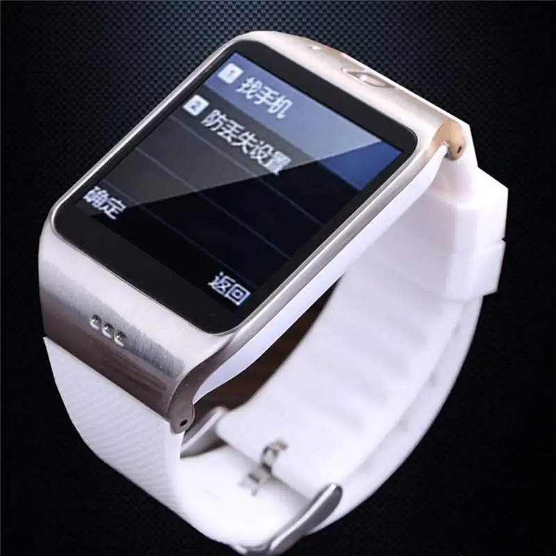 White Смарт-часы MOCRUX LG118 смарт-карта Bluetooth умные носимые совместимые наручные часы для Android PK DZ09 умные часы - Цвет: White