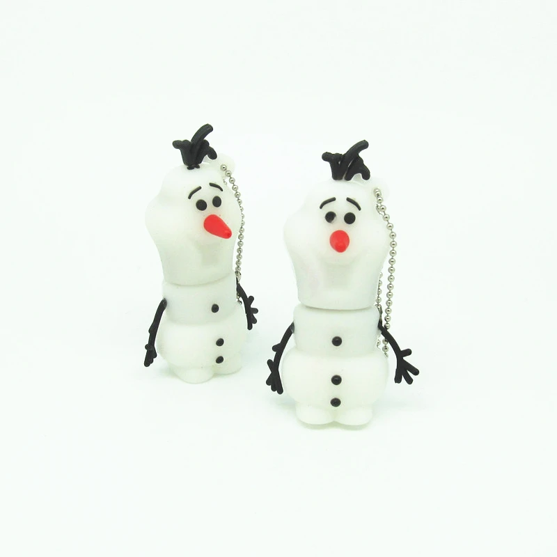 Модная стильная футболка с изображением персонажей видеоигр Снеговик usb флеш