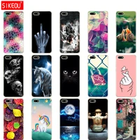 for huawei honor 7s 5 45 case huawei 7s cover soft tpu various coque honor 7s 7 s phone case fundas for huawei honor7s flower