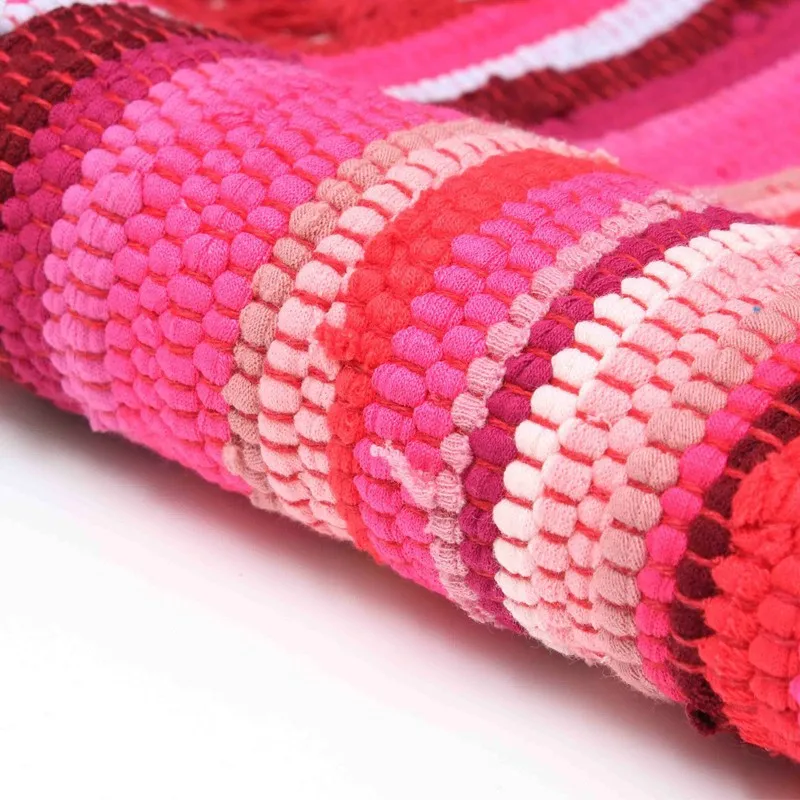 Новинка 8 цветов хлопок коврик для ковров полоса средиземноморская кухня спальня