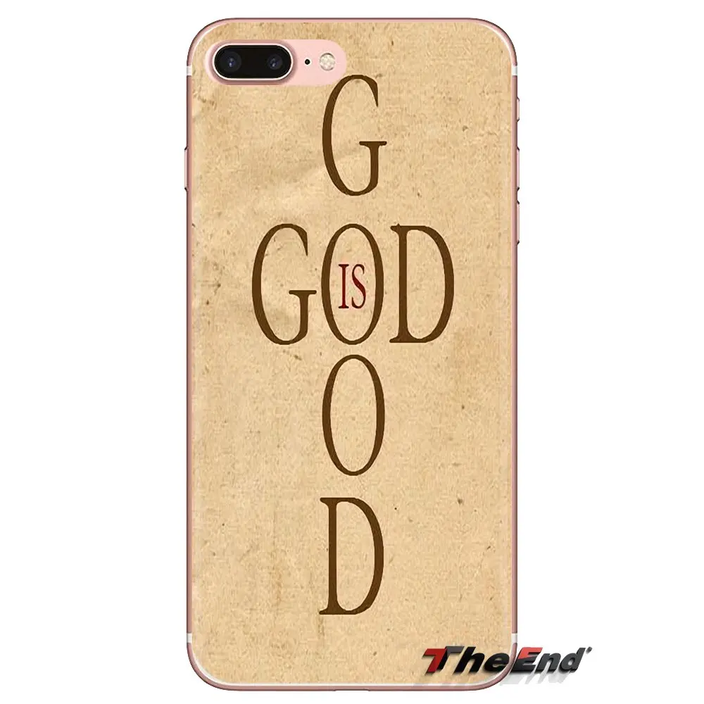 Для Samsung Galaxy S3 S4 S5 Mini S6 S7 Edge S8 S9 S10 Plus Note 3 4 5 8 9 Мягкие прозрачные чехлы God Is Good все