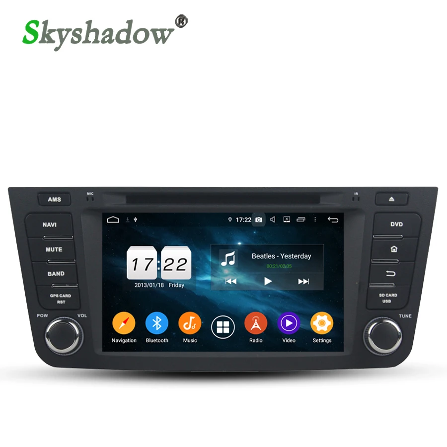 DSP Android 9 0 4G 64 GB/8 GB/core мультимедийный автомобильный dvd плеер gps карта RDS радио LTE WIFI