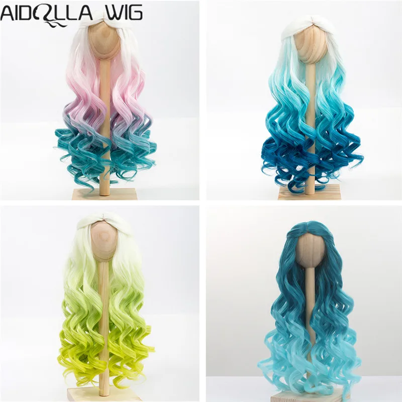 Парик для куклы 1/4 1/3 BJD/SD волосы из высокотемпературного волокна длинные