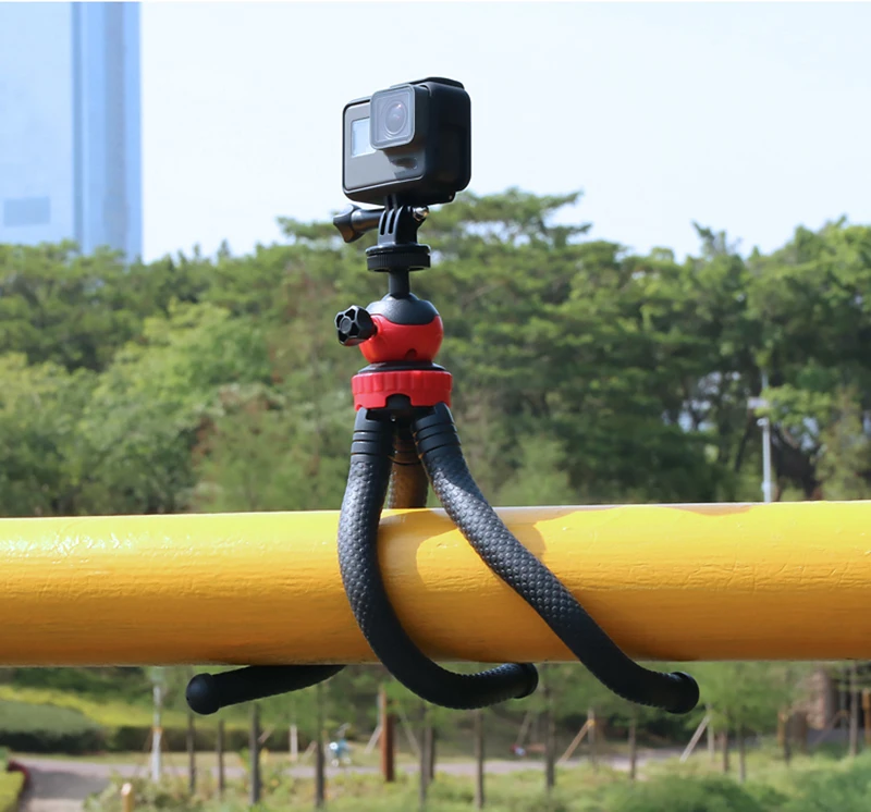Tekcam действие Камера аксессуары Портативный мини-штатив для экшн-Камеры Gopro hero 7/5/6 hero Session SJCAM SJ4000 SJ5000 SJ6 SJ7 SJ8