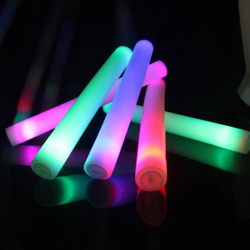 48 шт. светящаяся палка из пенопласта палочки Rally Rave Cheer Batons светящиеся для