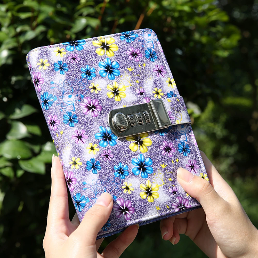 Записная книжка TATCAT A6 Binder Journal с кодовым замком для путешествий (ручка в комплект