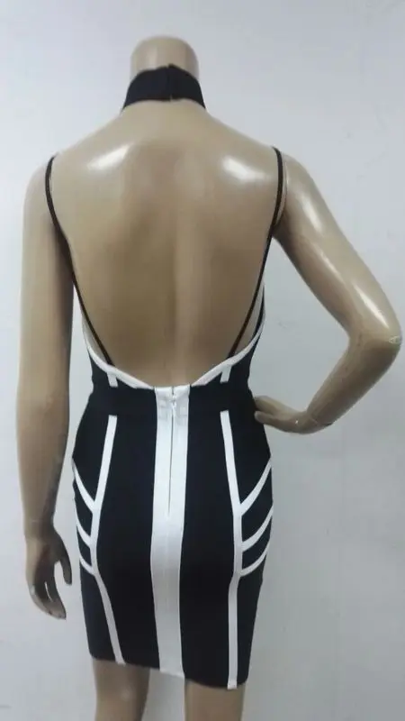 Новая мода синий черный без рукавов Спагетти ремень Глубокий V Средства ухода за