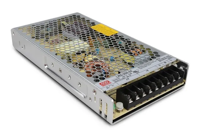 Mean well LRS-200-12 AC/DC одиночный выход 200 Вт 17A 12 В Meanwell импульсный источник питания LRS-200