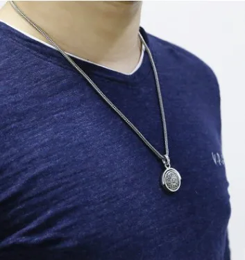 

925 silver pendant boyfriend gift large pendant