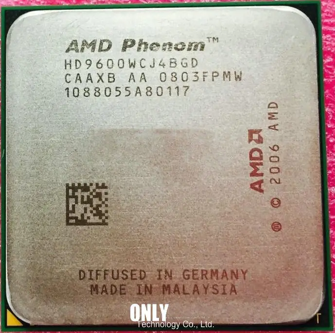 Четырехъядерный процессор AMD Phenom X4 9600(2,3 ГГц/2 м/95 Вт/2000 ГГц) Разъем Am2+ 940 pin