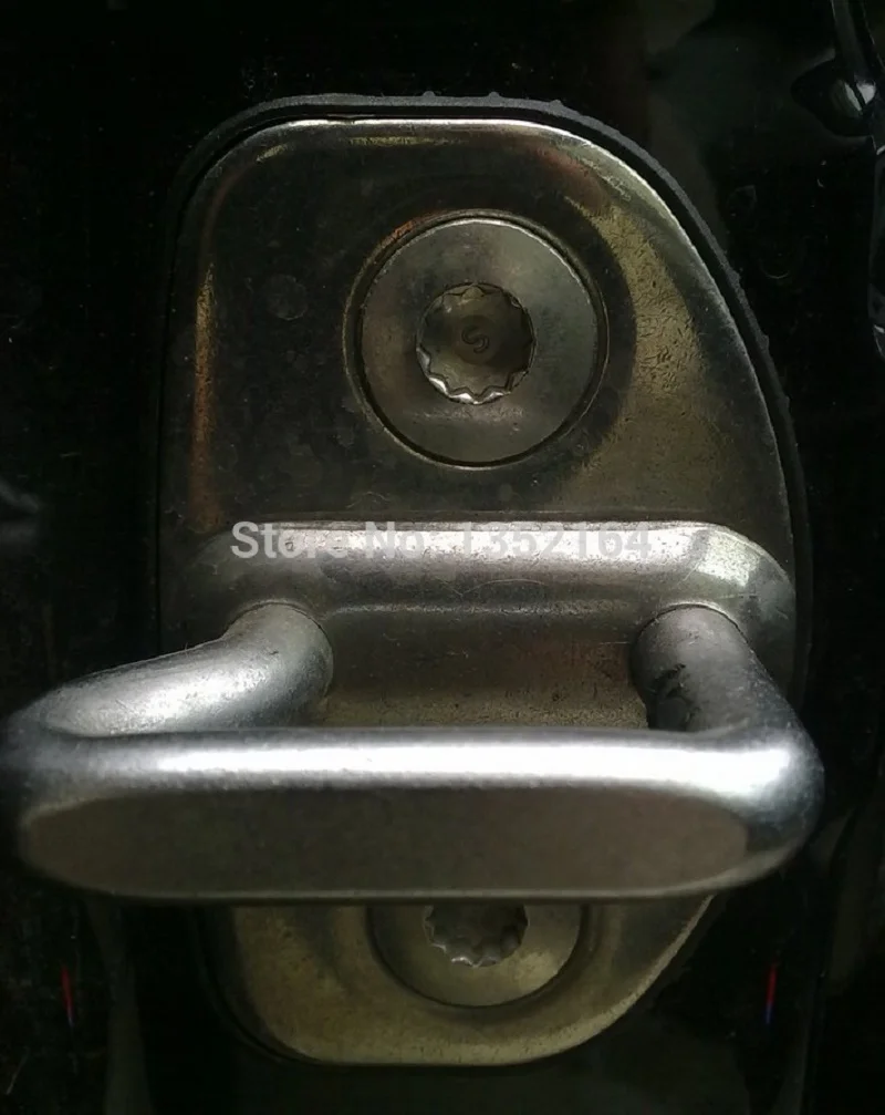 Авто замок пряжки крышки, амортизатор колодки для Skoda Octavia A5 2007-2013,4 шт./лот, автомобильный Стайлинг