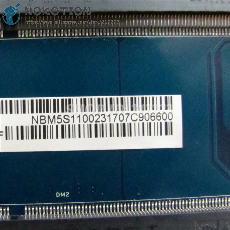 NOKOTIO для Acer aspire V5-471 V5-571 материнская плата ноутбука 48 4tu05. 021 NBM5S11002 I5-3337U CPU GT620M