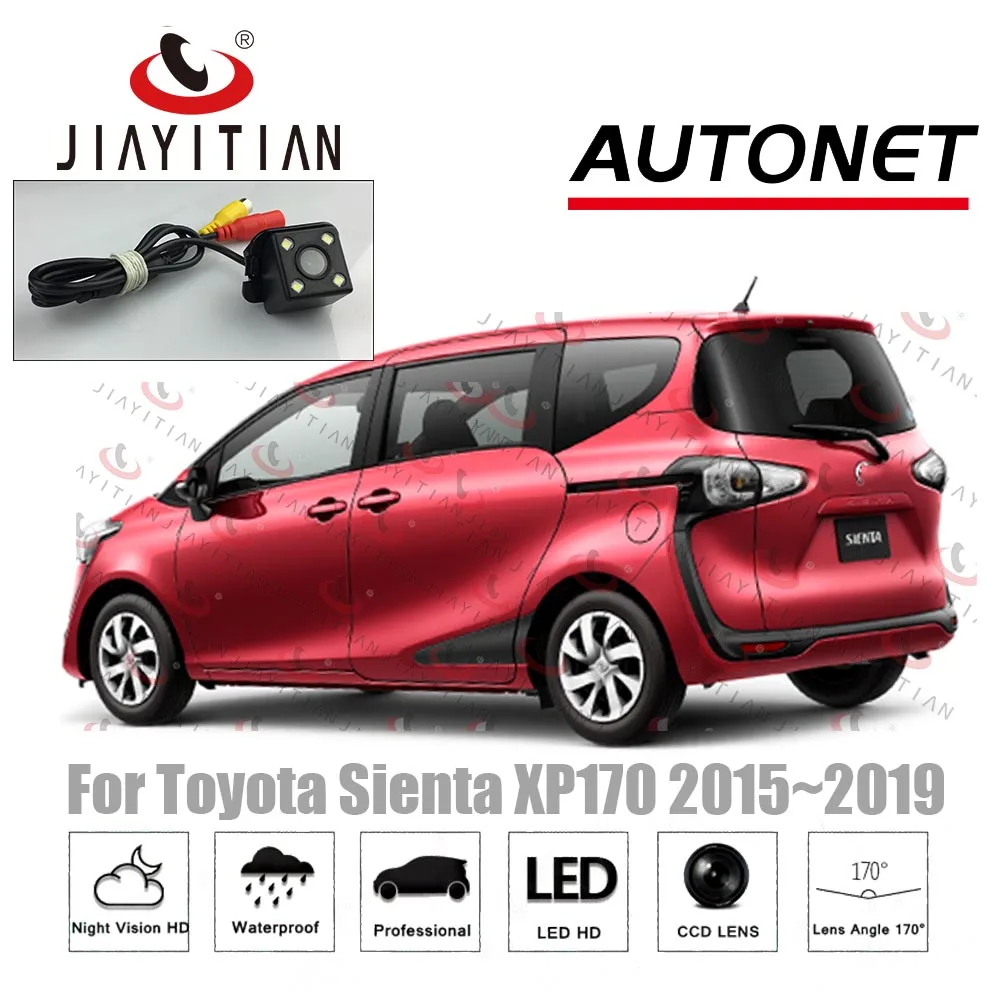 JiaYiTian камера заднего вида для Toyota Sienta 2015 2016 2017 2018 2019 CCD ночного видения s