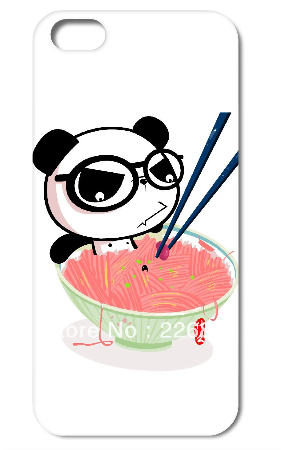 New Design !The 10PCS/Lot Cute Panda Hard Case Cover for Apple Phone 5 5S +FREE SHIPPING|phone taiwan|phone cover nokia e71phone iphone |
