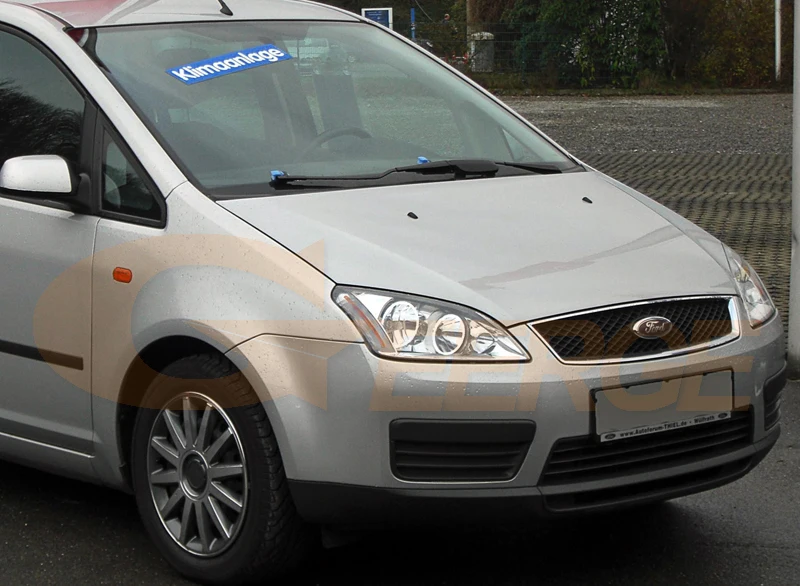 Для Ford Focus C-Max 2003 2004 2005 2006 2007 галогенные фары отличное Ультра яркое освещение ccfl ангельские глазки комплект