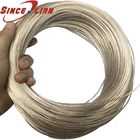 100 млот 2 ядра 26AWG 0,15 с квадратными каблуками UL2468 Удлинительный кабель для использования СВЕТОДИОДНЫЙ OD 2,6 мм лента шнура подключения электрического провода цвета: золотистый, серебристый