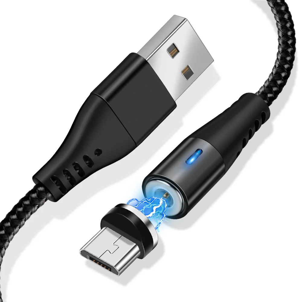 Олаф Круглый Магнитный кабель для iphone Xs max 7 8 plus Быстрая зарядка type C Micro Usb шнур для samsung S9 S10 кабели для мобильных телефонов