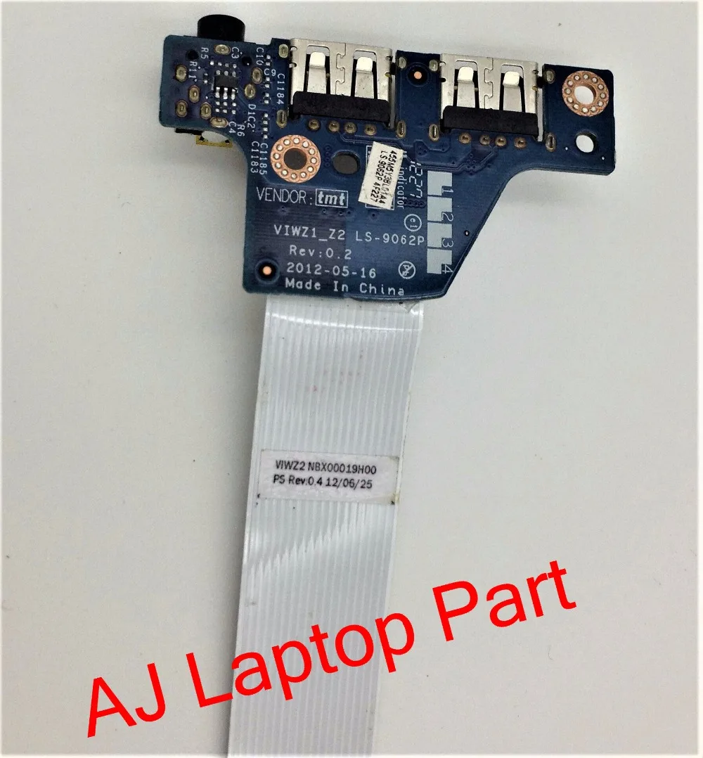 Оригинальная Usb аудиоплата для ноутбука Lenovo IdeaPad Z400 P400 P500 Z500 LS-9062p | Компьютеры и