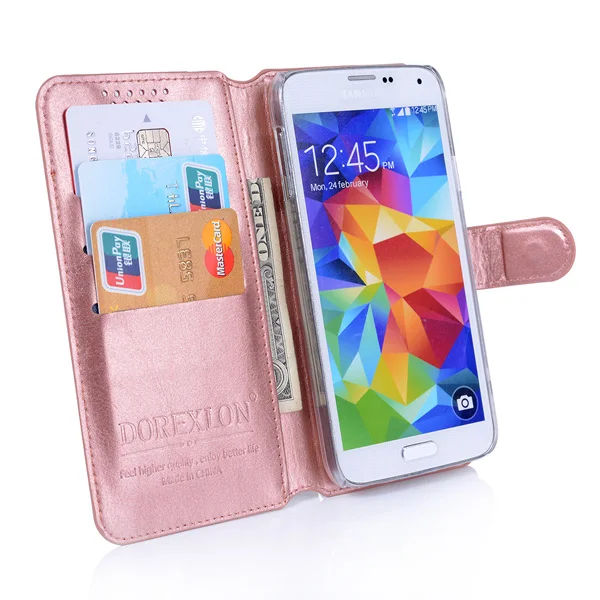 Gold Кожаный чехол-кошелек для lenovo Vibe B A1010 lenovo A2016a40 a1010a20, Роскошный Ретро флип-чехол для телефона, сумка с подставкой и отделением для карт - Цвет: Gold