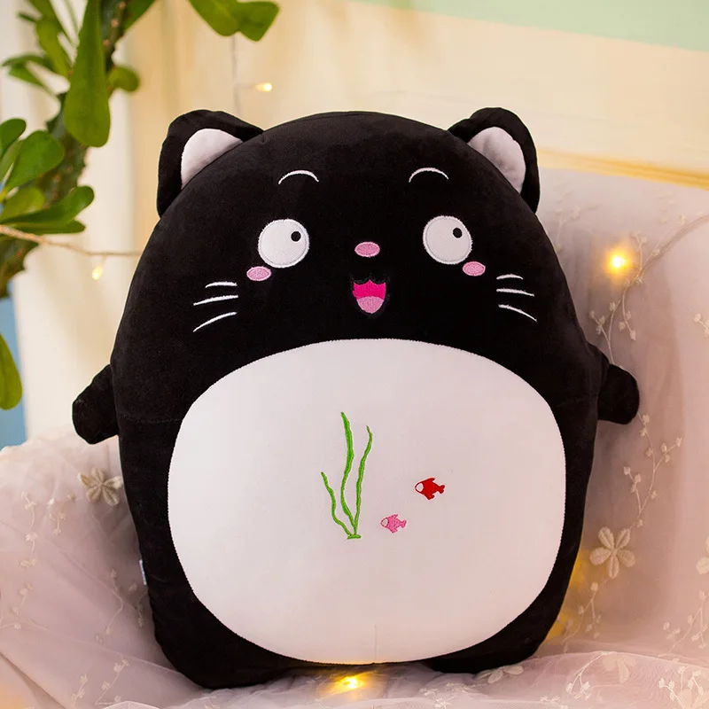 Новинка Kawaii плюшевая кошка Медведь свинка 50 см Большой размер