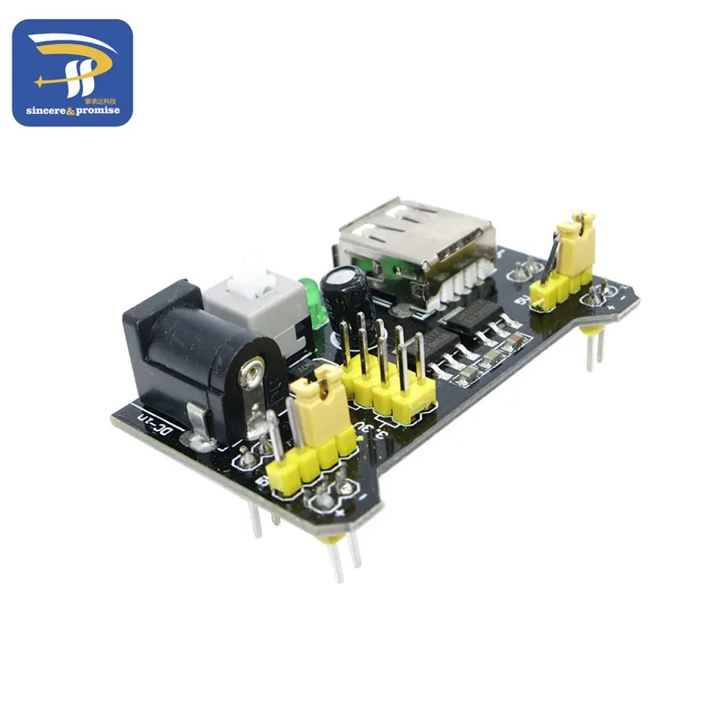 MB102 макетная плата питания Модуль 2-way 3,3 V 5V пайки хлеб доска для Arduino DIY регулятор напряжения