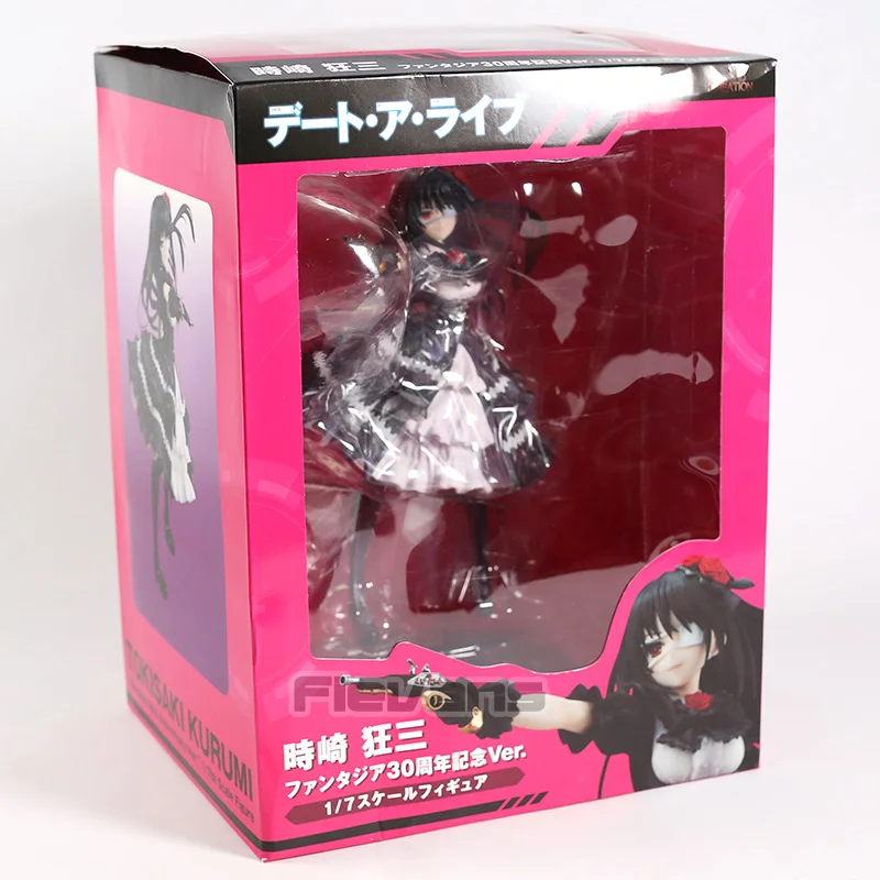 Date A Live Tokisaki Kurumi Fantasia 30th anniversary ПВХ фигурка Коллекционная модель игрушки