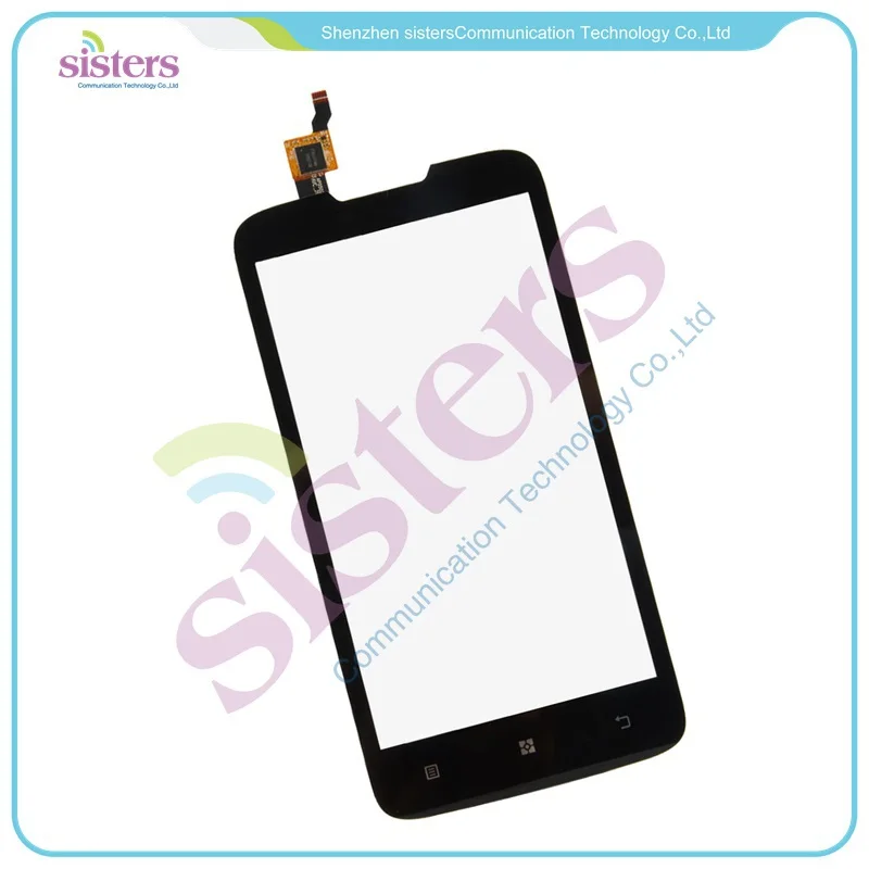 5 шт. Высокое качество черный/белый сенсорный экран дигитайзер Переднее стекло