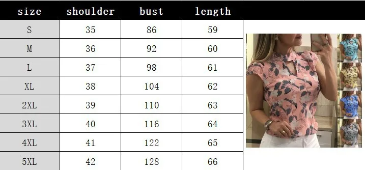 

New Elegant Flower Print Short Sleeve Chiffon Blouses 2019 Womens Tops Blouses Streetwear Slim Shirts Blusas Femininas Elegante