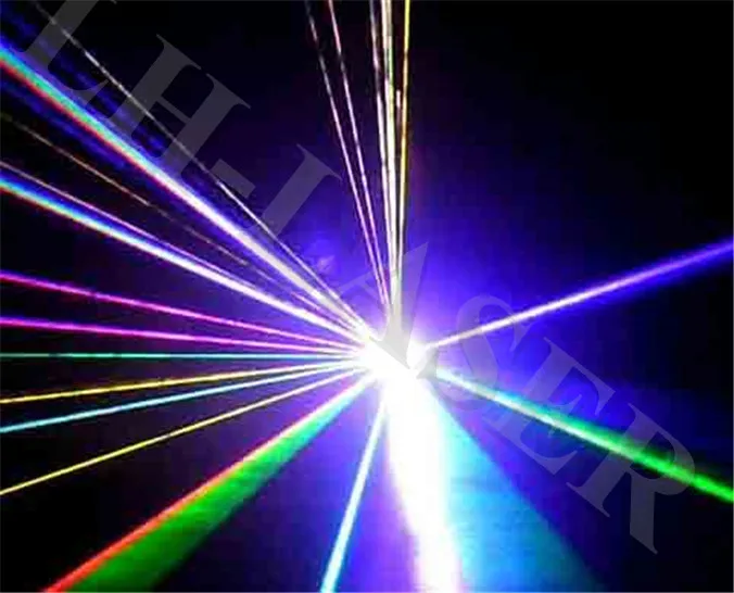 Полноцветный лазерный светильник RGB 2 5 Вт с SD-картой анимацией TTL-модуляцией