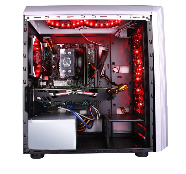 Игровой Настольный ПК Intel IPASON P23 6 ядерный i5 10400F/специальная карта GTX1660TI 6G/8G/16G DDR4