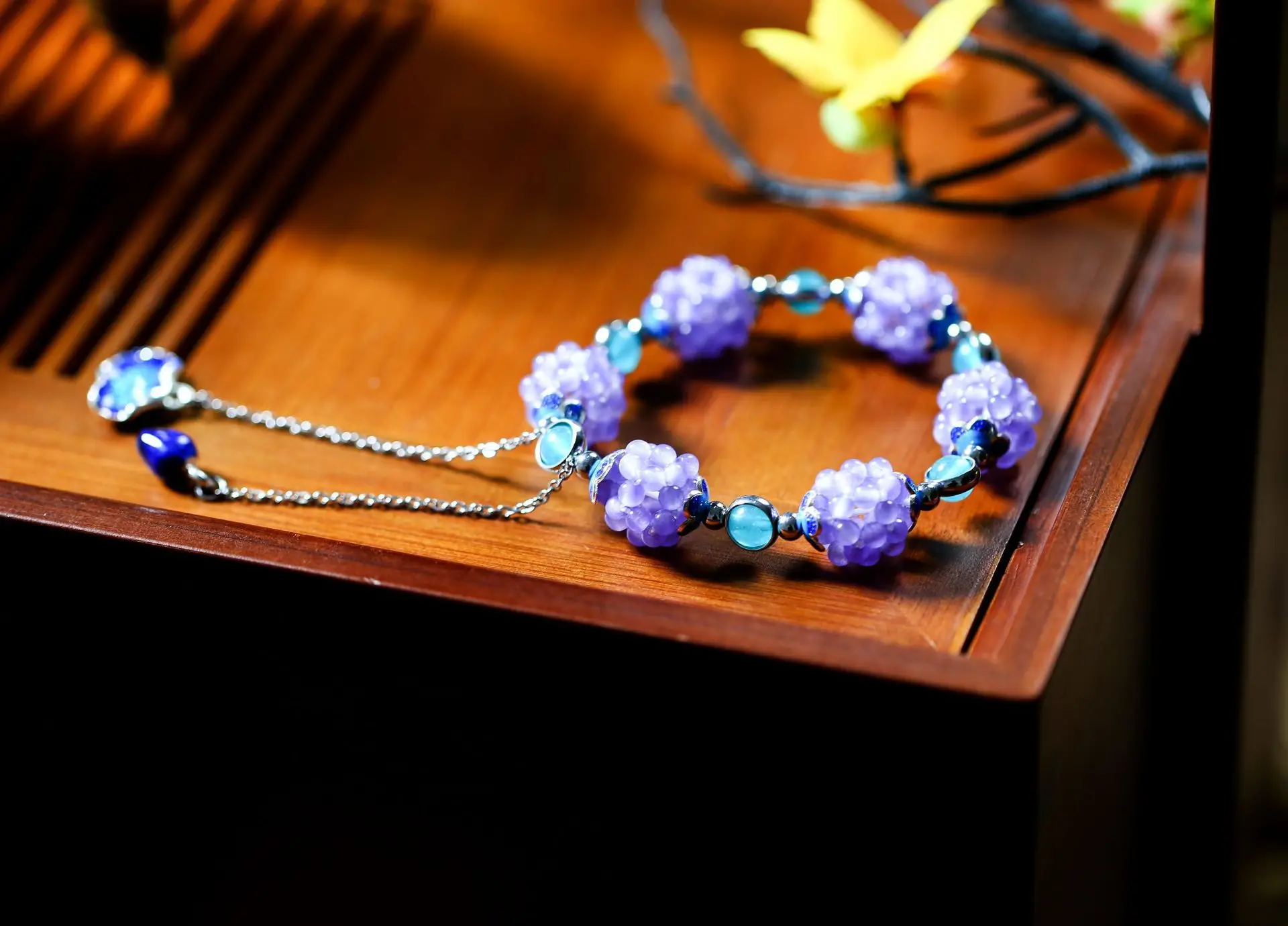 2019 браслет бижутерия ручной работы для женщин Девушка Виноград Мяч Дизайн