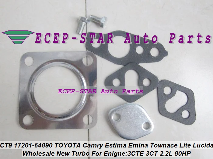 CT9 17201 64090 1720164090 Турбокомпрессор Для TOYOTA HIACE HILUX 2.4L LITE TOWN ACE TownAce 93 96 3CT 3C T 2.2L|turbocharger