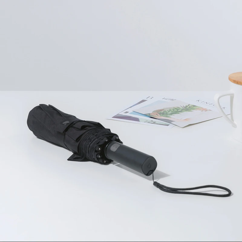 Xiaomi Mijia автоматический Солнечный дождливый Bumbershoot алюминий ветрозащитный