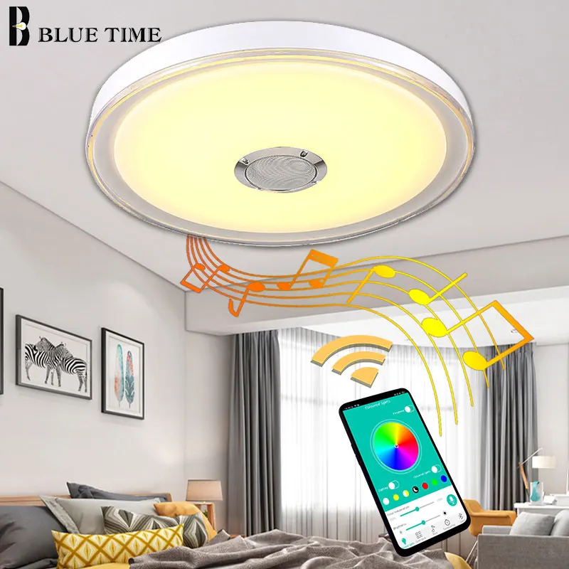 Светодиодный светильник для спальни столовой гостиной с управлением через