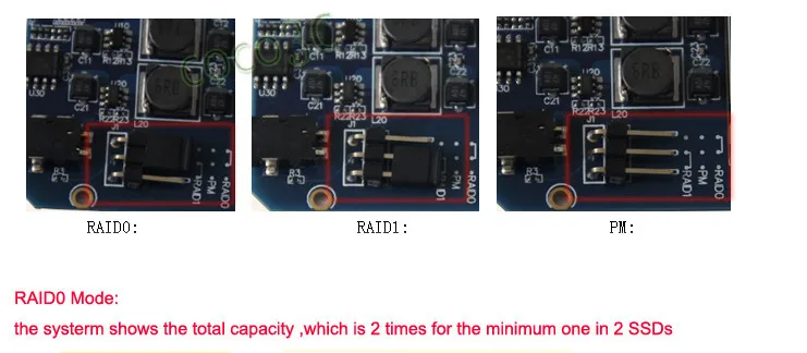 Двойной M.2 RAID SSD корпус USB-C к NGFF адаптер USB 3.1 Тип C до 2 M.2 RAID 0 1 коробка