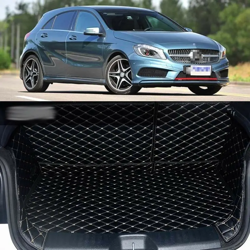 

Full Covered Seat Pad Cargo Box Trunk Floor Mat Carpet Liner For Mercedes Benz A-Class