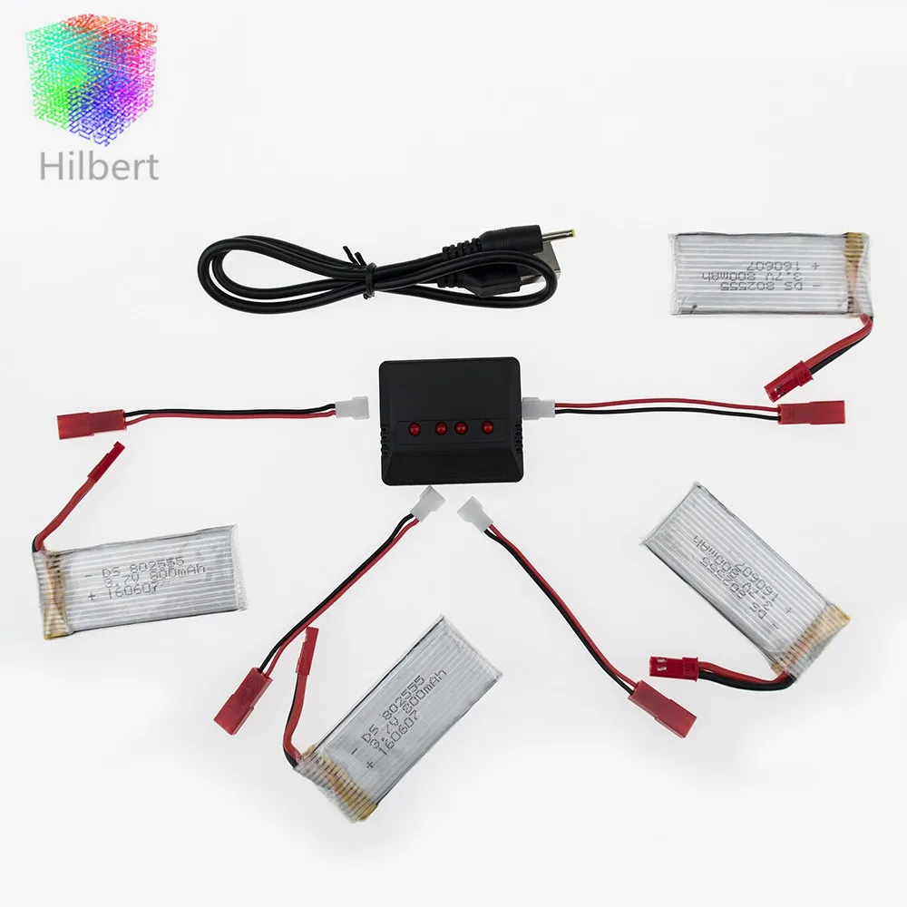 3 7 V 800mah Li-po lipo батарея 4 шт с слотами зарядное устройство для JRC H12C H12 V636 V686 V686G V686J V686K