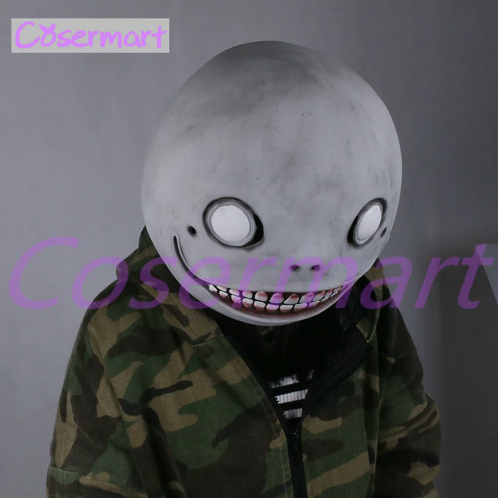 Cos Горячая игра НИР: автоматы маски Косплэй маска &quotЭмиль&quot шлем 1:1 Латекс