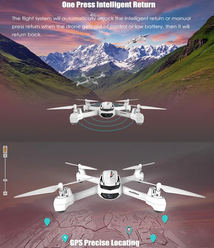 Hubsan X4 H502S дрона с дистанционным управлением 5 8G FPV gps высоты режим Квадрокоптер 720 P
