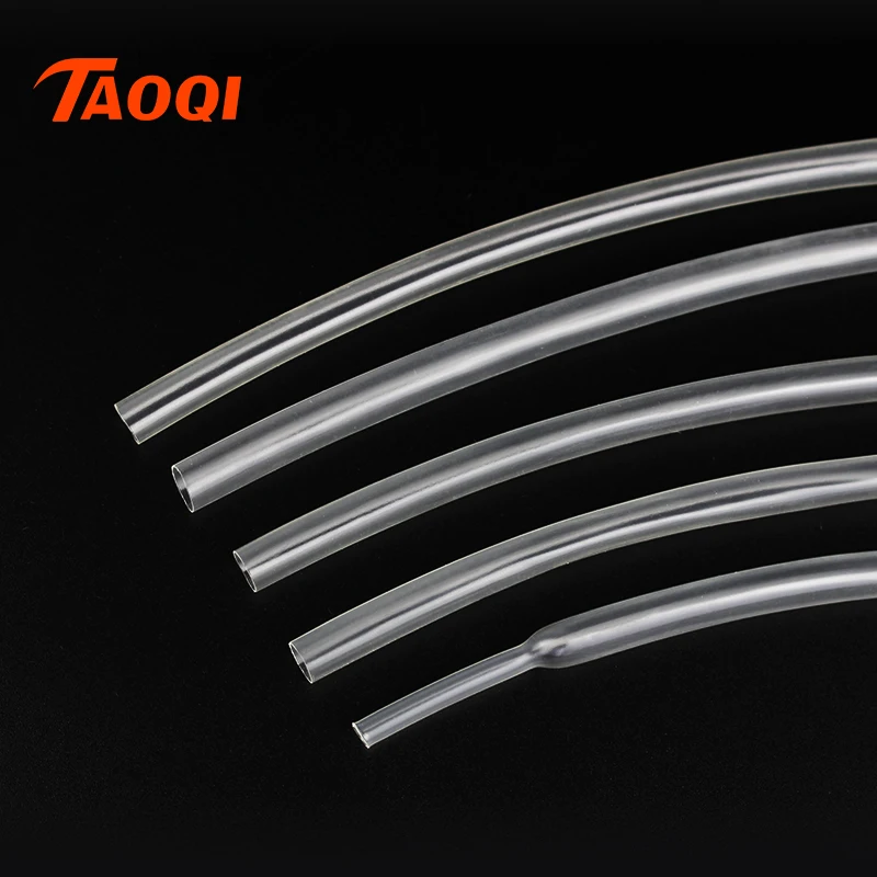 Прозрачная термоусадочная трубка 1 м 22 мм 25 30 35 40 50 60 мм|cable sleeve|cable microphonecable pc portable tv